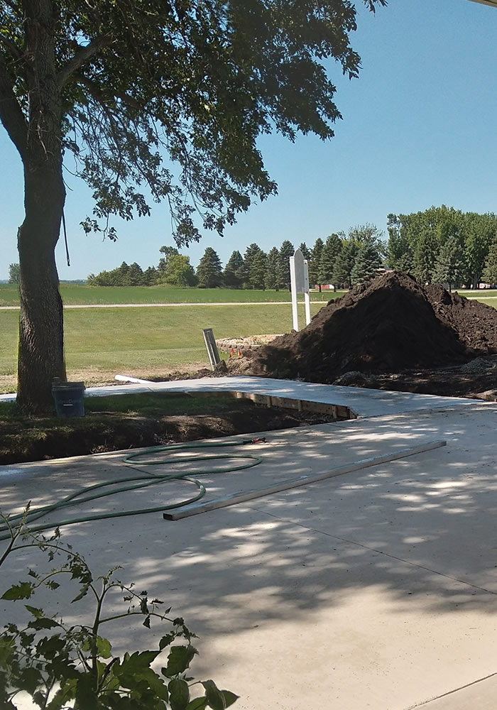 landscaping project at Hope DAC/ECCO in Tyler