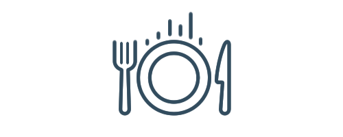 dinner plate setting